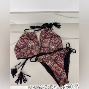 A&F halter top bikini
